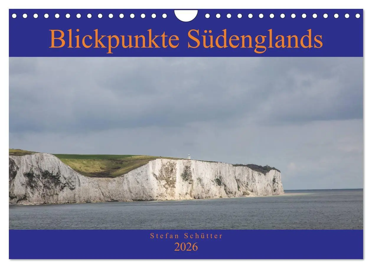 Cover: 9783457811528 | Blickpunkte Südenglands (Wandkalender 2026 DIN A4 quer), CALVENDO...