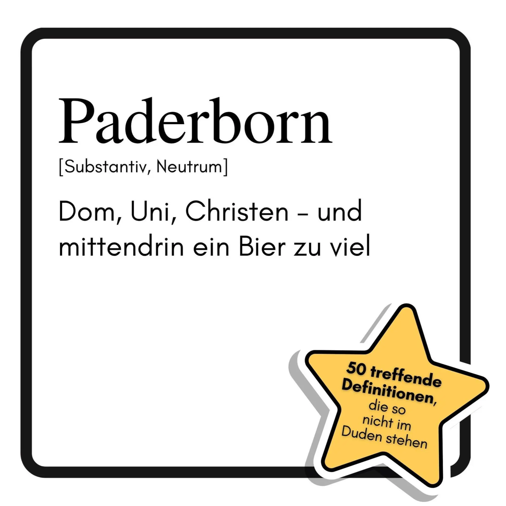 Cover: 9783695341528 | Paderborn | Dom, Uni, Christen - und mittendrin ein Bier zu viel
