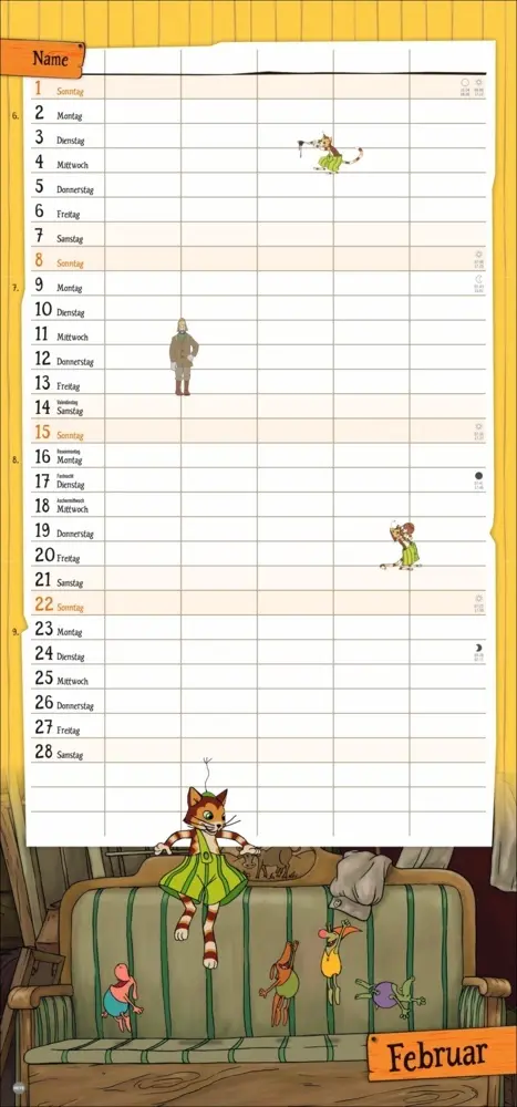 Bild: 9783756411528 | Pettersson und Findus Familienplaner 2026 | Sven Nordqvist | Kalender