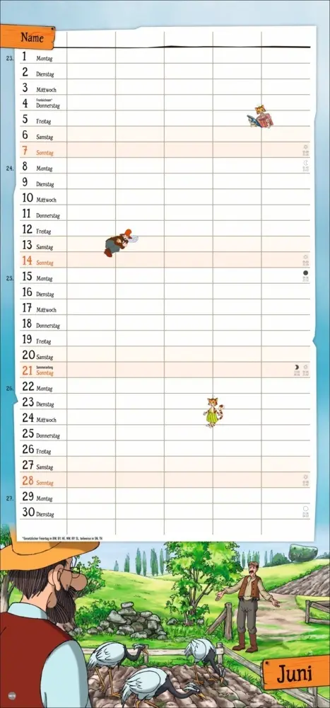 Bild: 9783756411528 | Pettersson und Findus Familienplaner 2026 | Sven Nordqvist | Kalender
