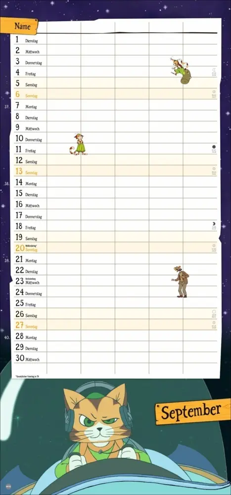 Bild: 9783756411528 | Pettersson und Findus Familienplaner 2026 | Sven Nordqvist | Kalender