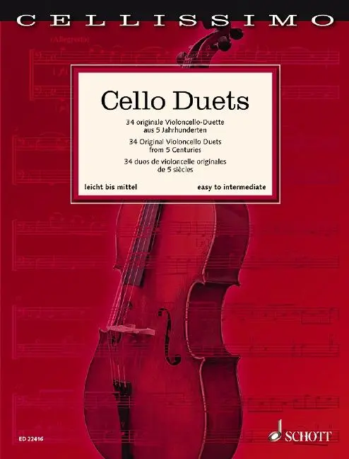 Cover: 9783795711528 | Cello Duets | Rainer Mohrs | Broschüre | Cellissimo | 152 S. | Deutsch