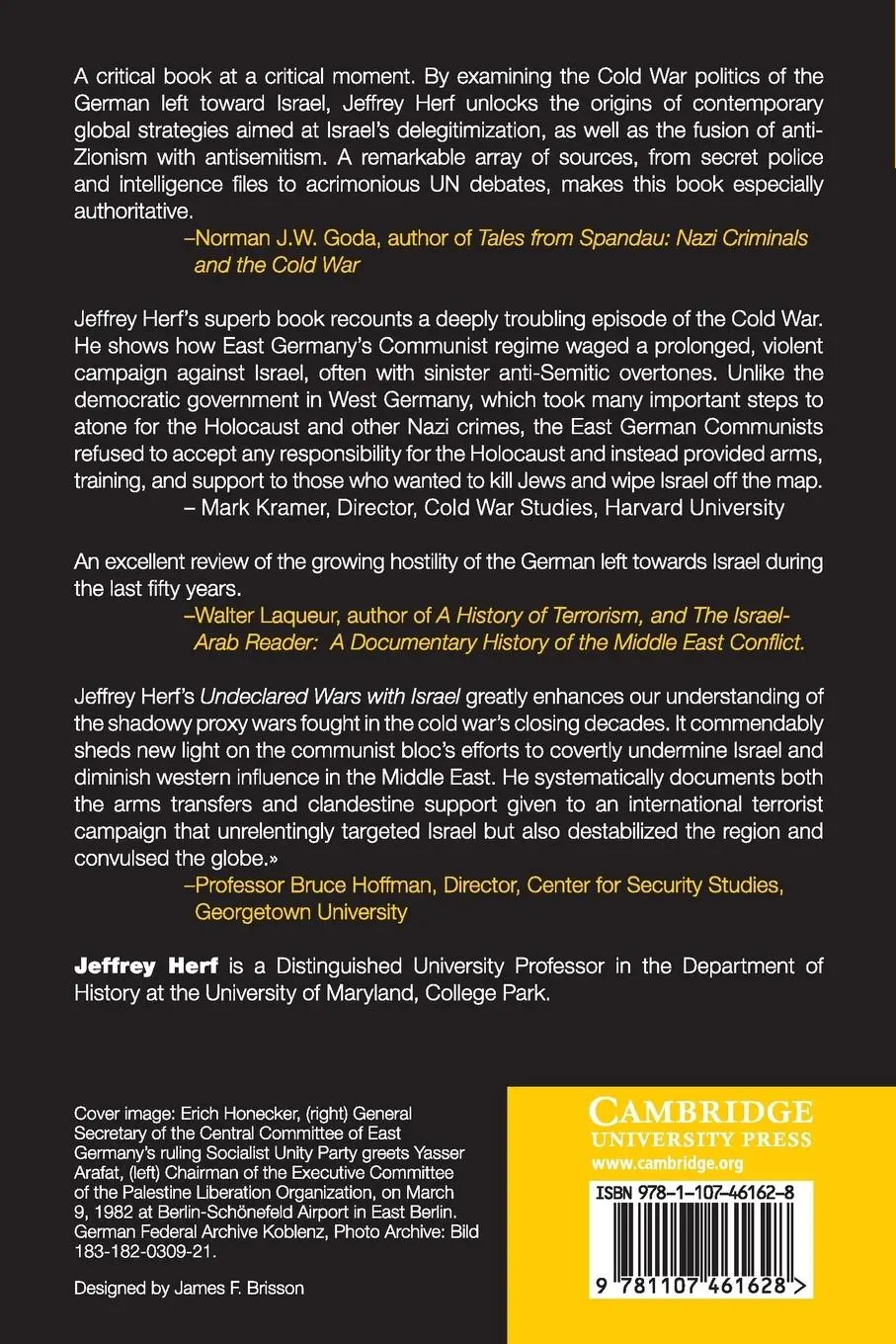 Rückseite: 9781107461628 | Undeclared Wars with Israel | Jeffrey Herf | Taschenbuch | Englisch