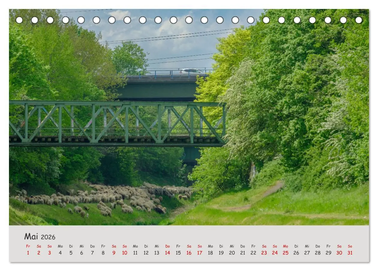 Bild: 9783457591628 | Herne: Stadt an Emscher und Kanal (Tischkalender 2026 DIN A5 quer),...