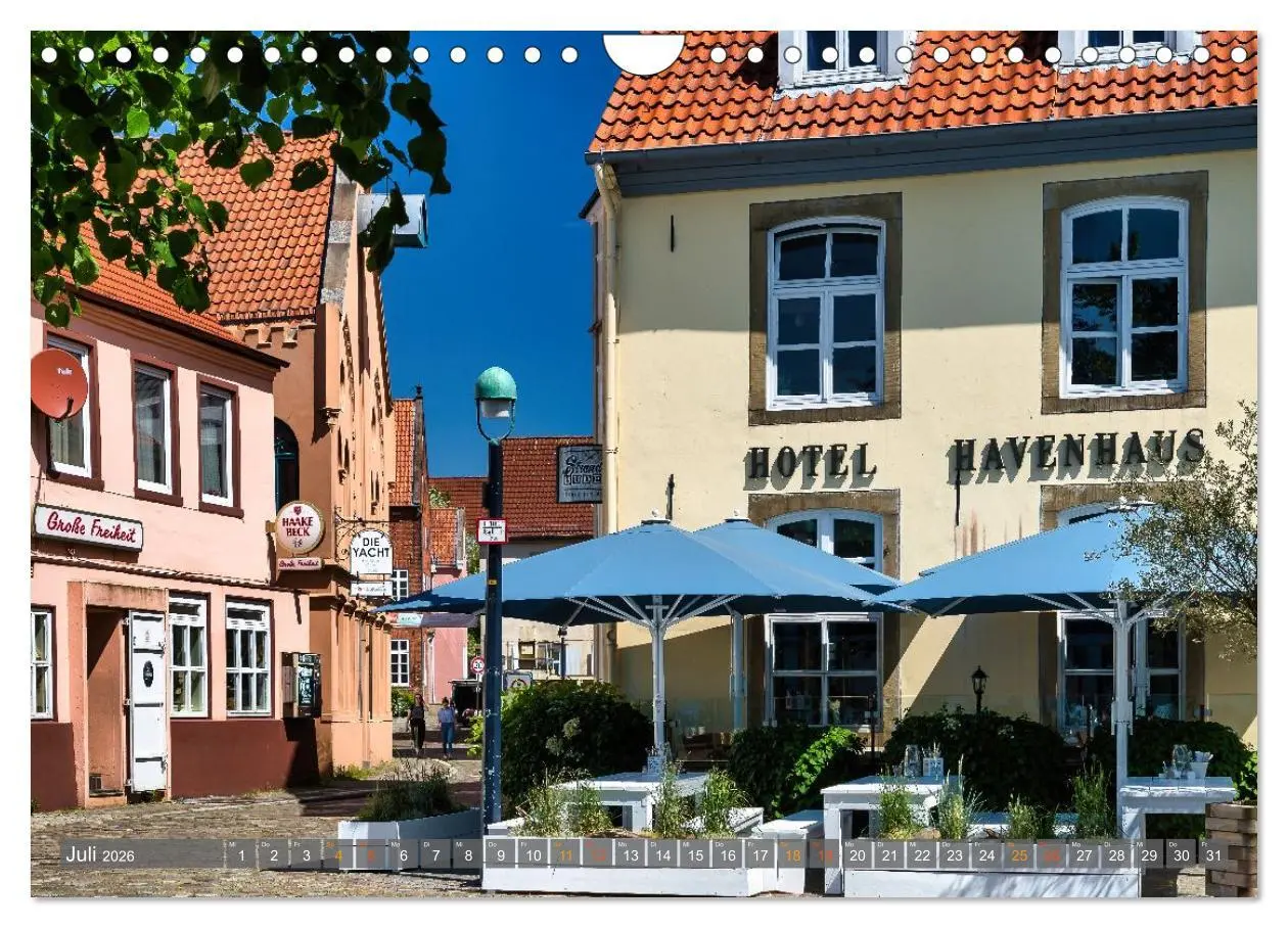 Bild: 9783457801628 | Bremens maritimer Norden: Vegesack (Wandkalender 2026 DIN A4 quer),...