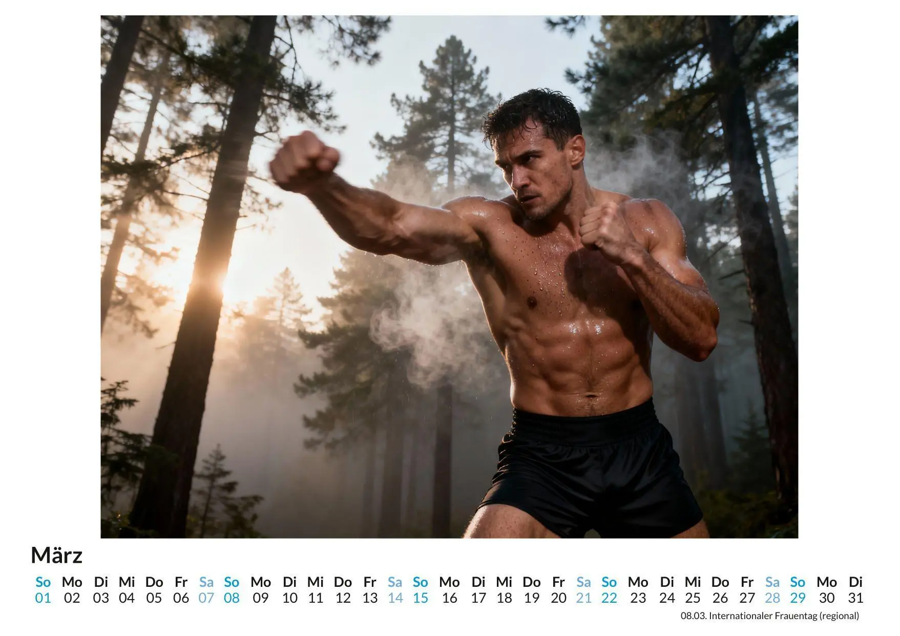 Bild: 9783695331628 | Starke Boxer | Luca Lange | Kalender | Deutsch | 2026 | FlipFlop