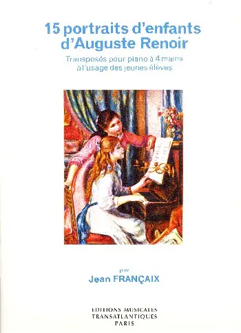 Cover: 5020679581728 | 15 portraits d'enfants, d'Auguste Renoir | Jean Francaix | Buch