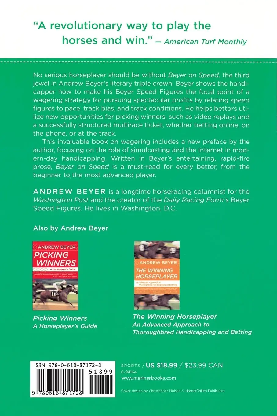 Rückseite: 9780618871728 | Beyer on Speed | Andrew Beyer | Taschenbuch | Englisch | 2024