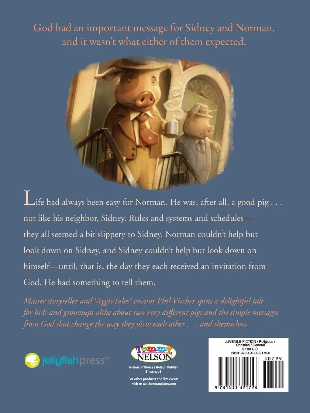 Rückseite: 9781400321728 | Sidney &amp; Norman Softcover | Phil Vischer | Taschenbuch | Englisch