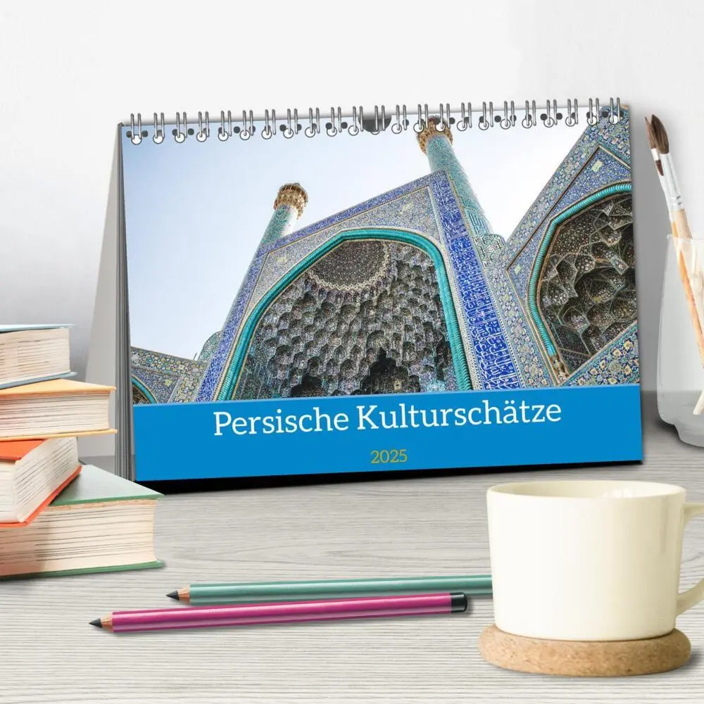 Bild: 9783435181728 | Persische Kultur Irans (Tischkalender 2025 DIN A5 quer), CALVENDO...