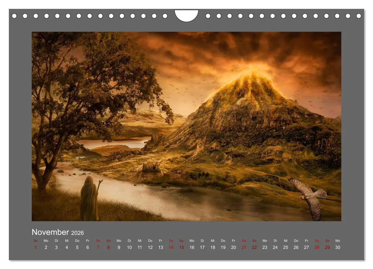 Bild: 9783457721728 | Weg des Zauberers (Wandkalender 2026 DIN A4 quer), CALVENDO...