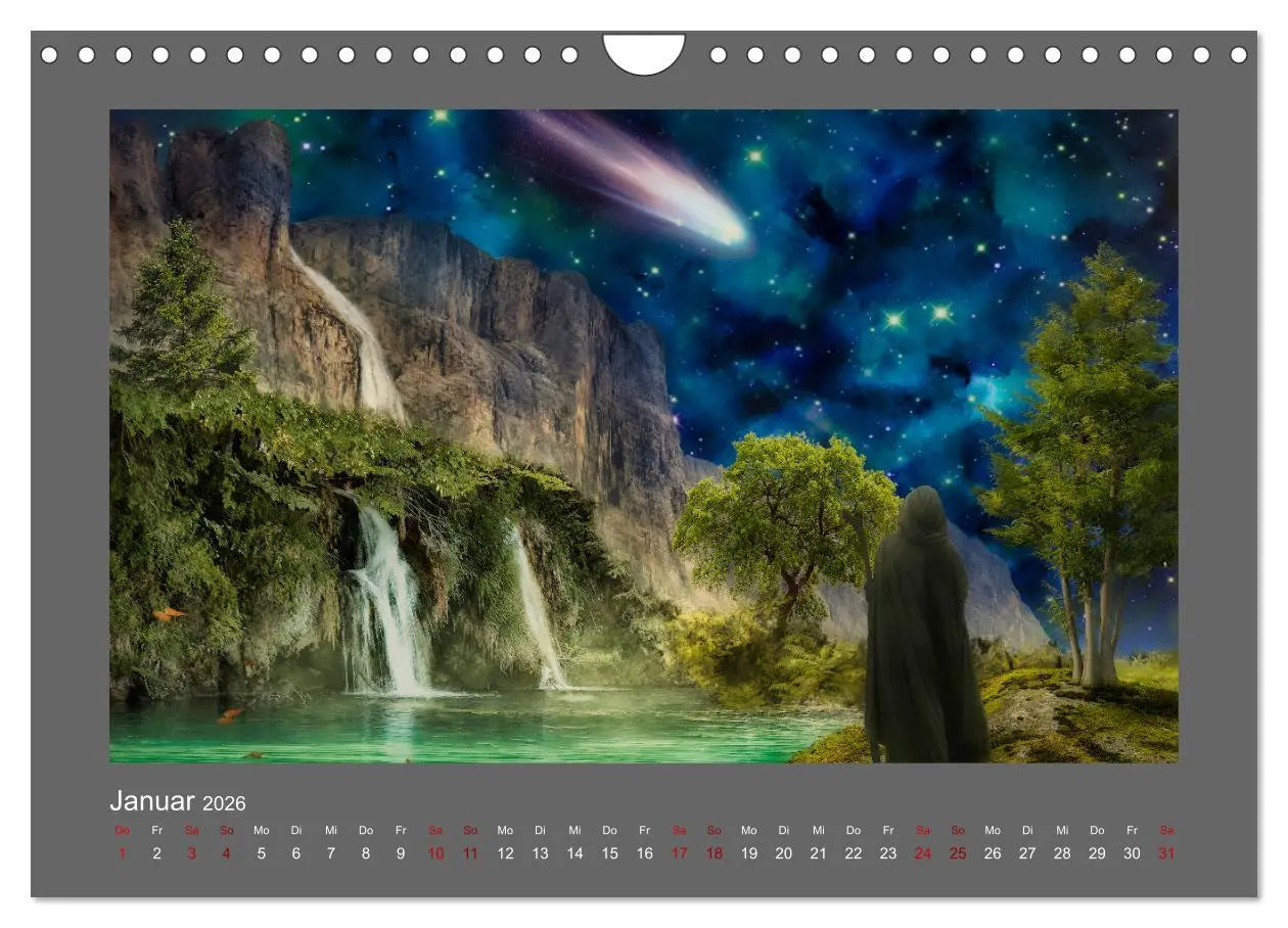 Bild: 9783457721728 | Weg des Zauberers (Wandkalender 2026 DIN A4 quer), CALVENDO...