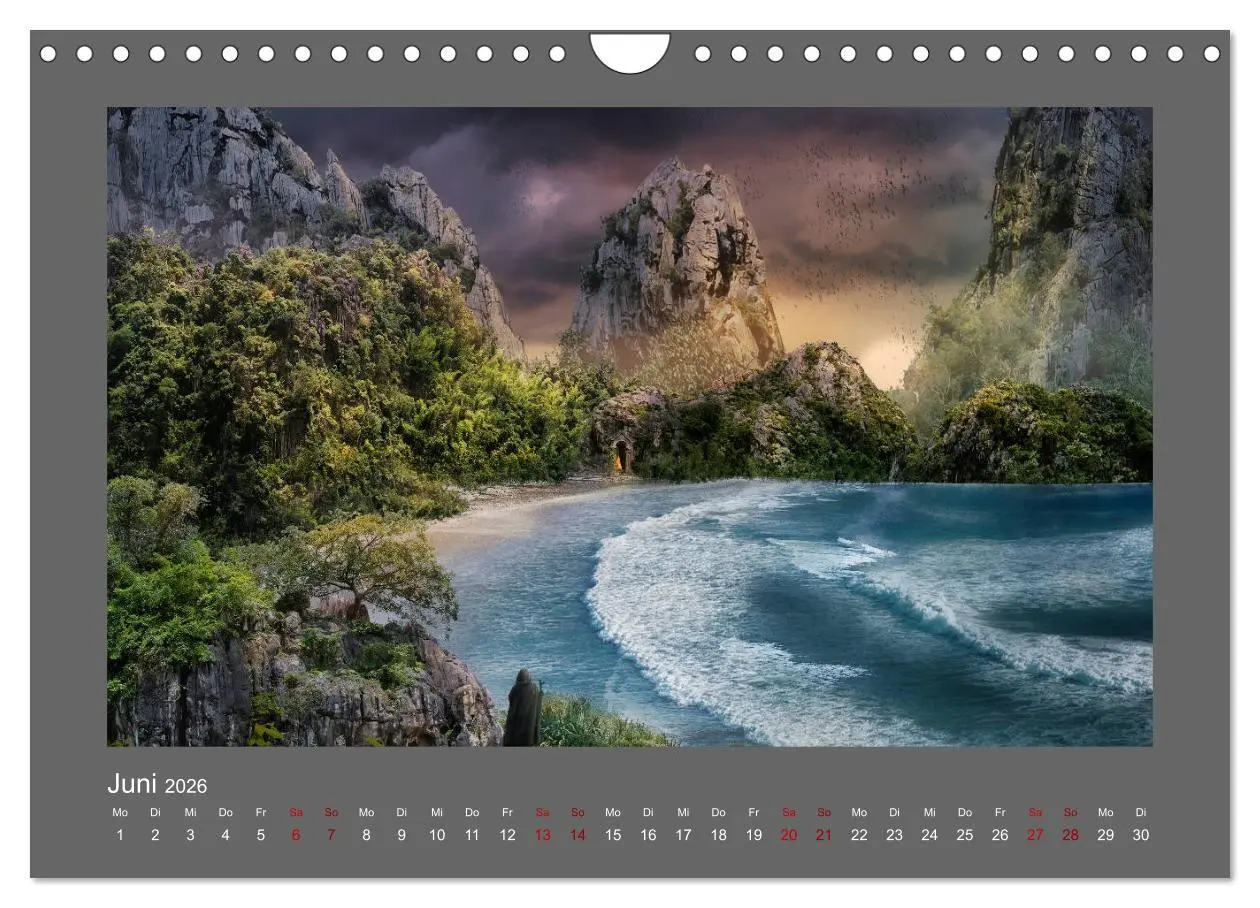 Bild: 9783457721728 | Weg des Zauberers (Wandkalender 2026 DIN A4 quer), CALVENDO...