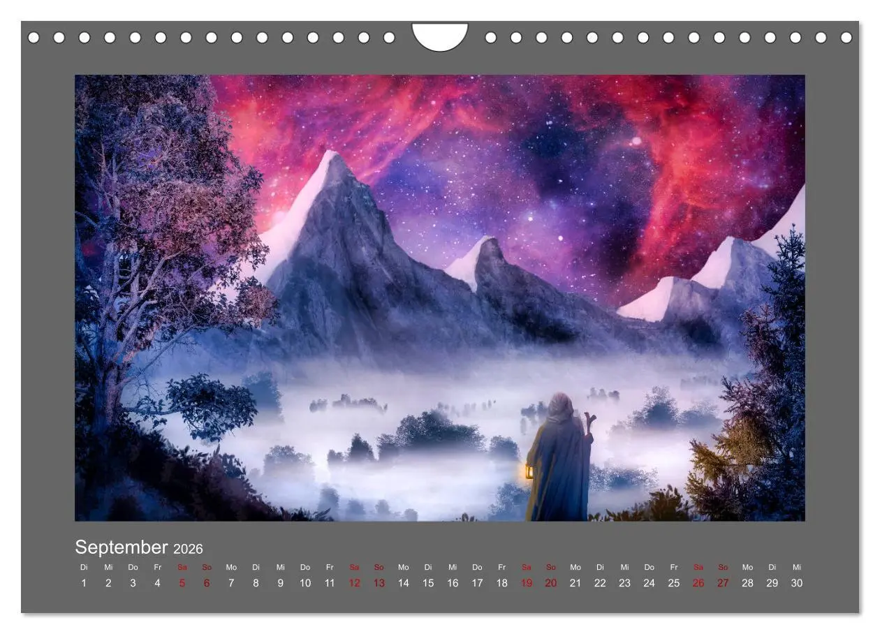 Bild: 9783457721728 | Weg des Zauberers (Wandkalender 2026 DIN A4 quer), CALVENDO...