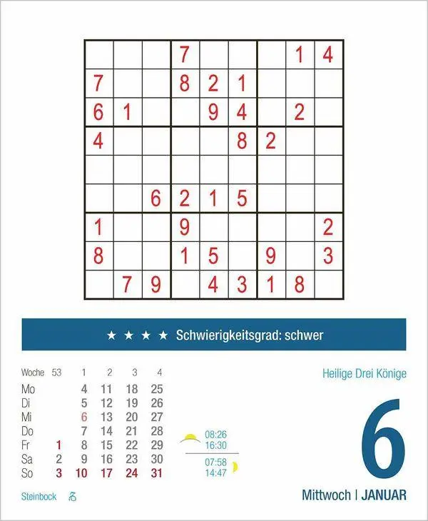 Bild: 9783819301728 | Sudoku 2027 | Korsch Verlag | Kalender | 328 S. | Deutsch | 2027