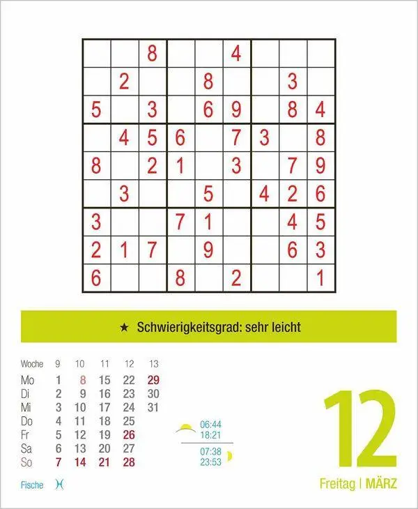 Bild: 9783819301728 | Sudoku 2027 | Korsch Verlag | Kalender | 328 S. | Deutsch | 2027