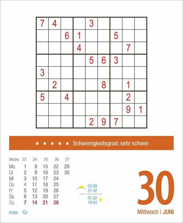Bild: 9783819301728 | Sudoku 2027 | Korsch Verlag | Kalender | 328 S. | Deutsch | 2027