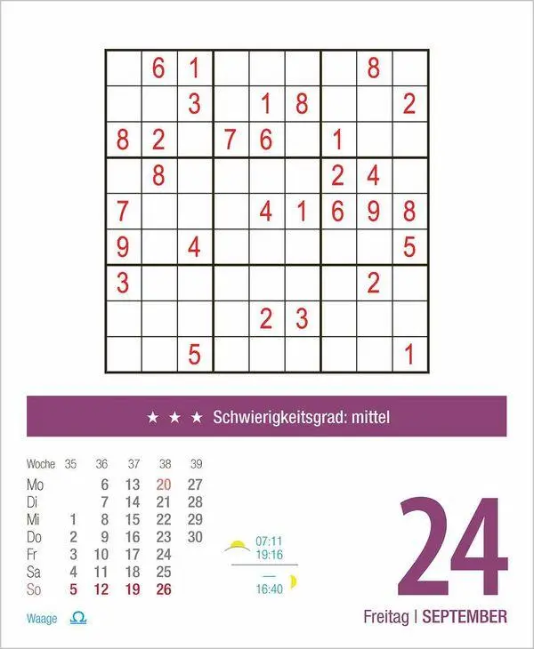 Bild: 9783819301728 | Sudoku 2027 | Korsch Verlag | Kalender | 328 S. | Deutsch | 2027