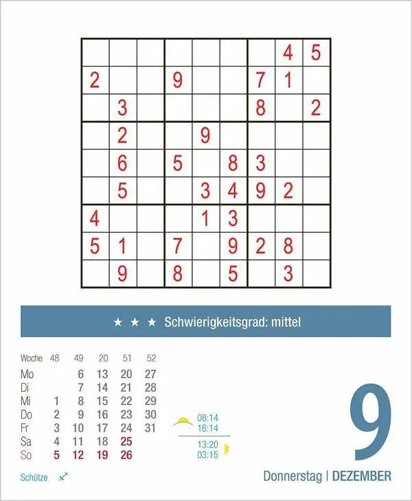 Bild: 9783819301728 | Sudoku 2027 | Korsch Verlag | Kalender | 328 S. | Deutsch | 2027
