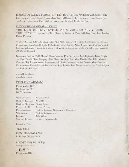 Bild: 9783833231728 | The Elder Scrolls V: Skyrim | Titan Books | Buch | 232 S. | Deutsch