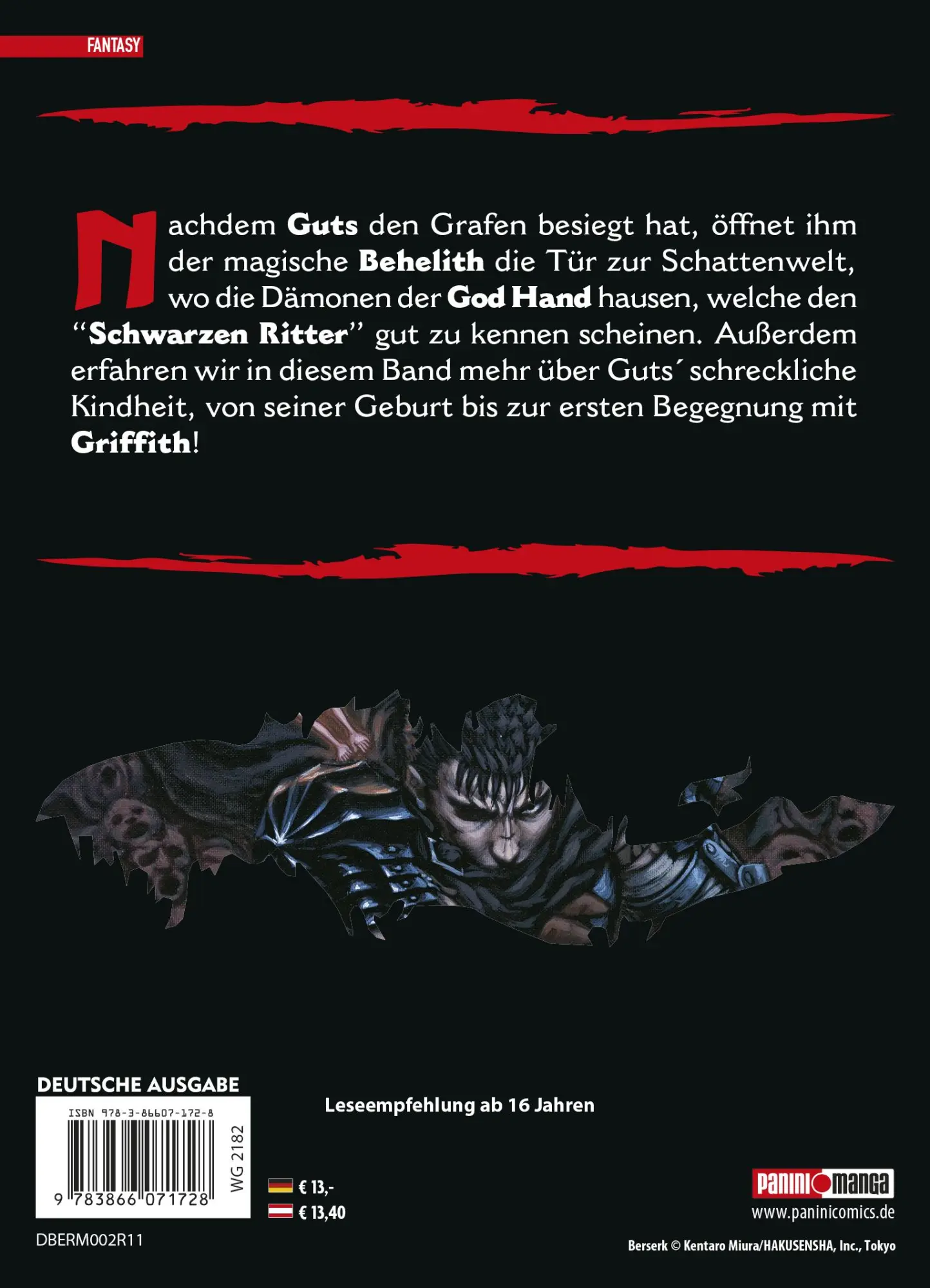 Rückseite: 9783866071728 | Berserk Max 02 | Bd. 2 | Kentaro Miura | Taschenbuch | 480 S. | 2006