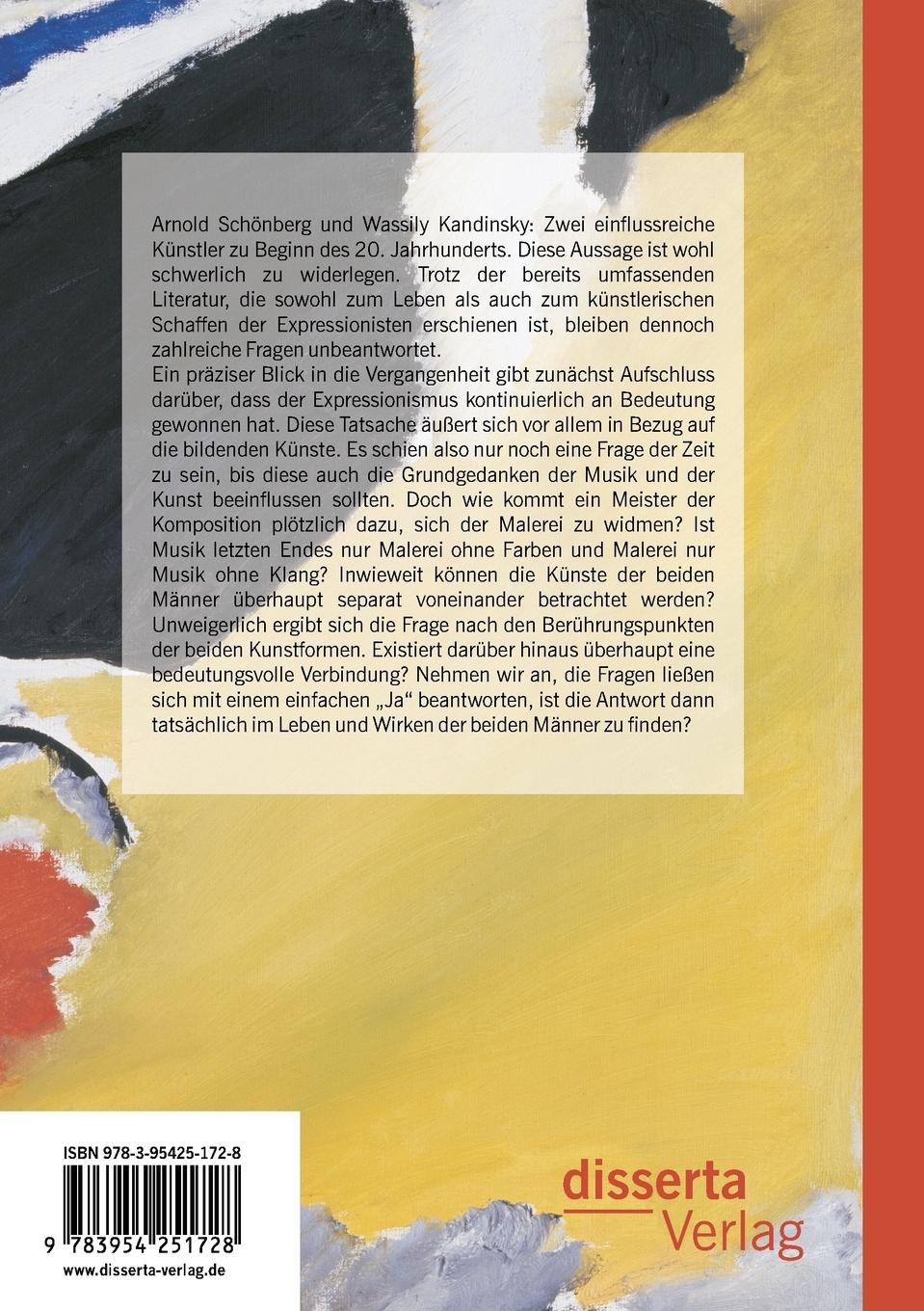 Rückseite: 9783954251728 | Der Blaue Reiter - Schönberg und Kandinsky im Wandel der Zeit:...