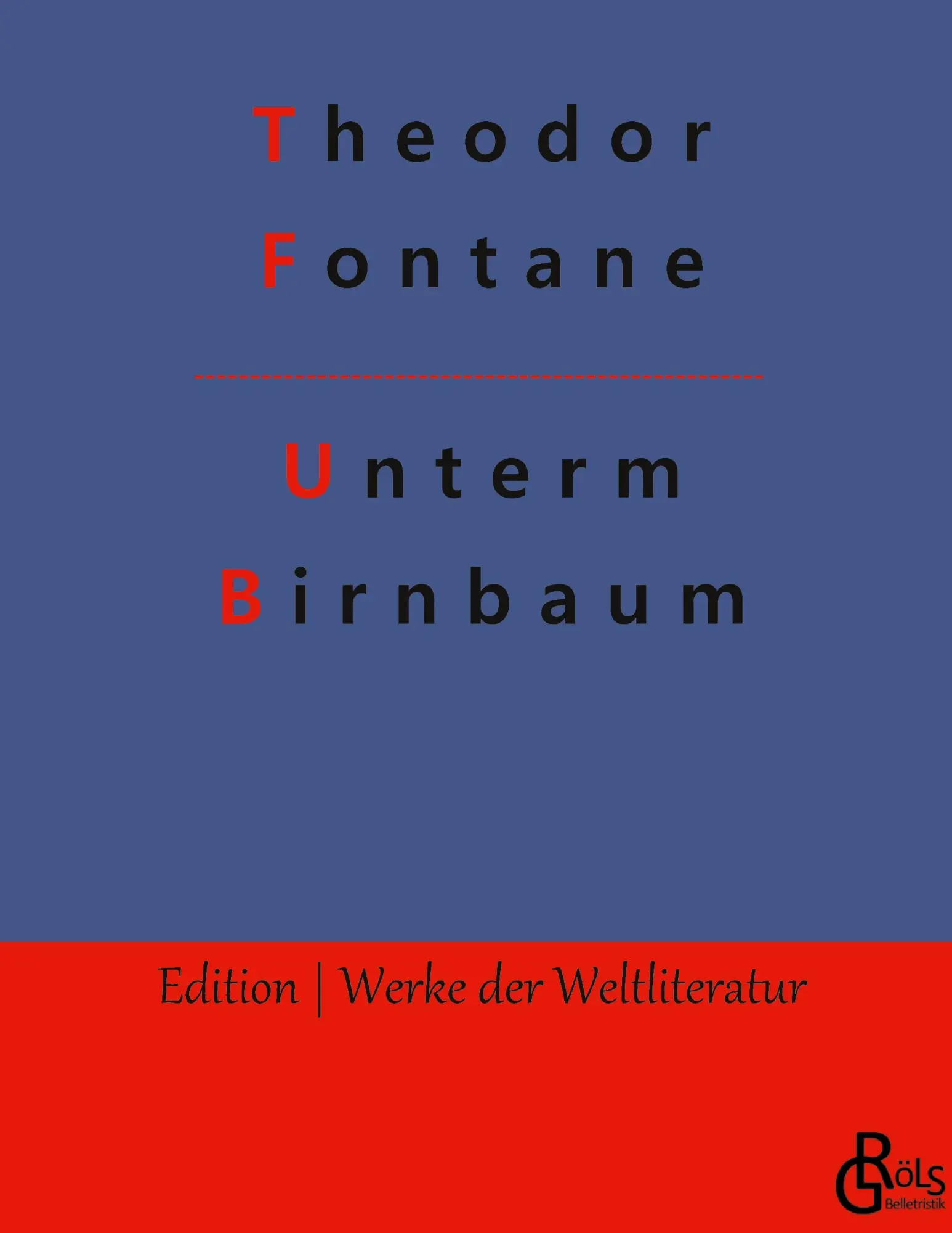 Cover: 9783966371728 | Unterm Birnbaum | Gebundene Ausgabe | Theodor Fontane | Buch | 104 S.