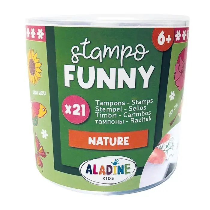 Cover: 3660016851828 | ALADINE - Kinder Stempel Funny Natur | 3085182 | 2024 | ALADINE