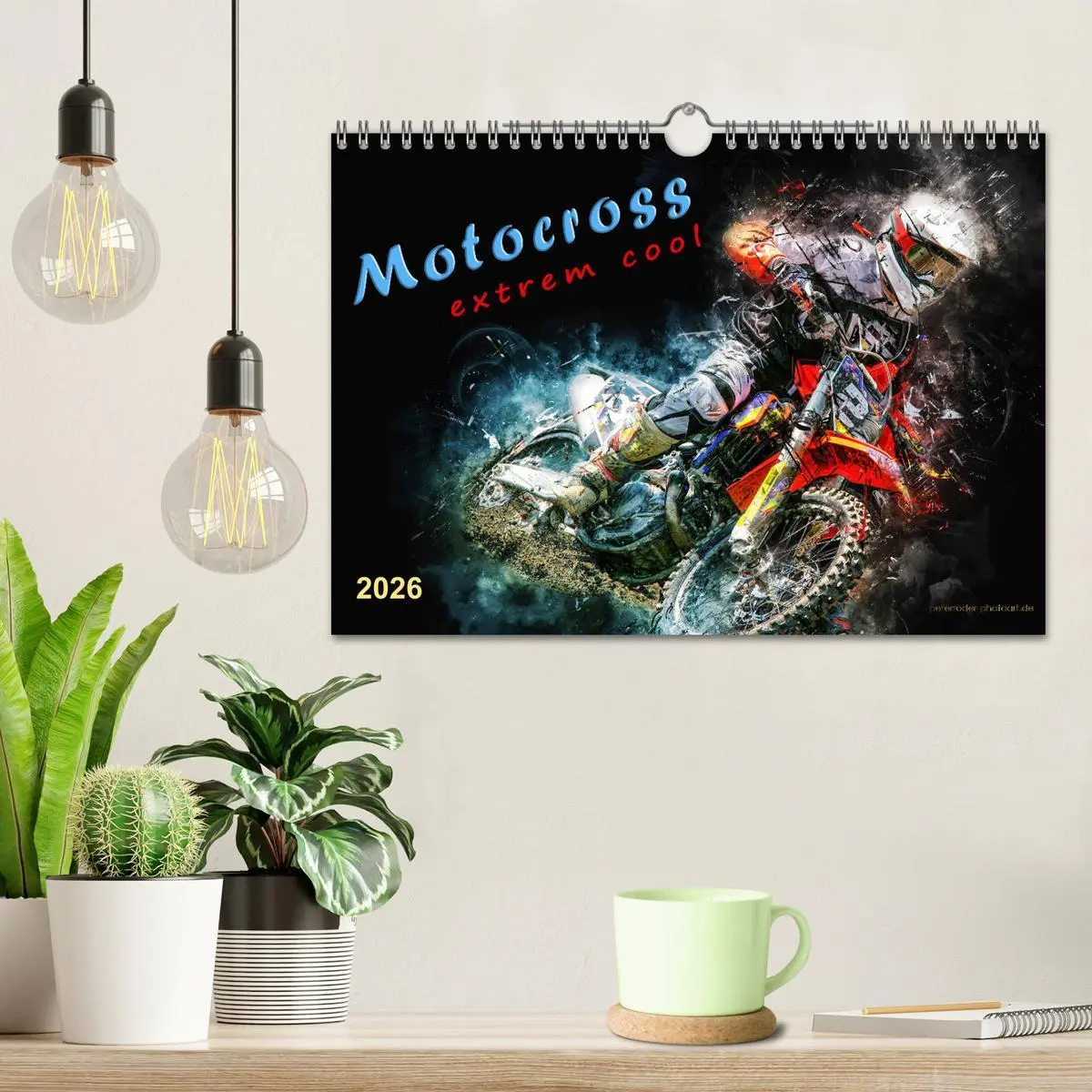 Bild: 9783457881828 | Motocross - extrem cool (Wandkalender 2026 DIN A4 quer), CALVENDO...