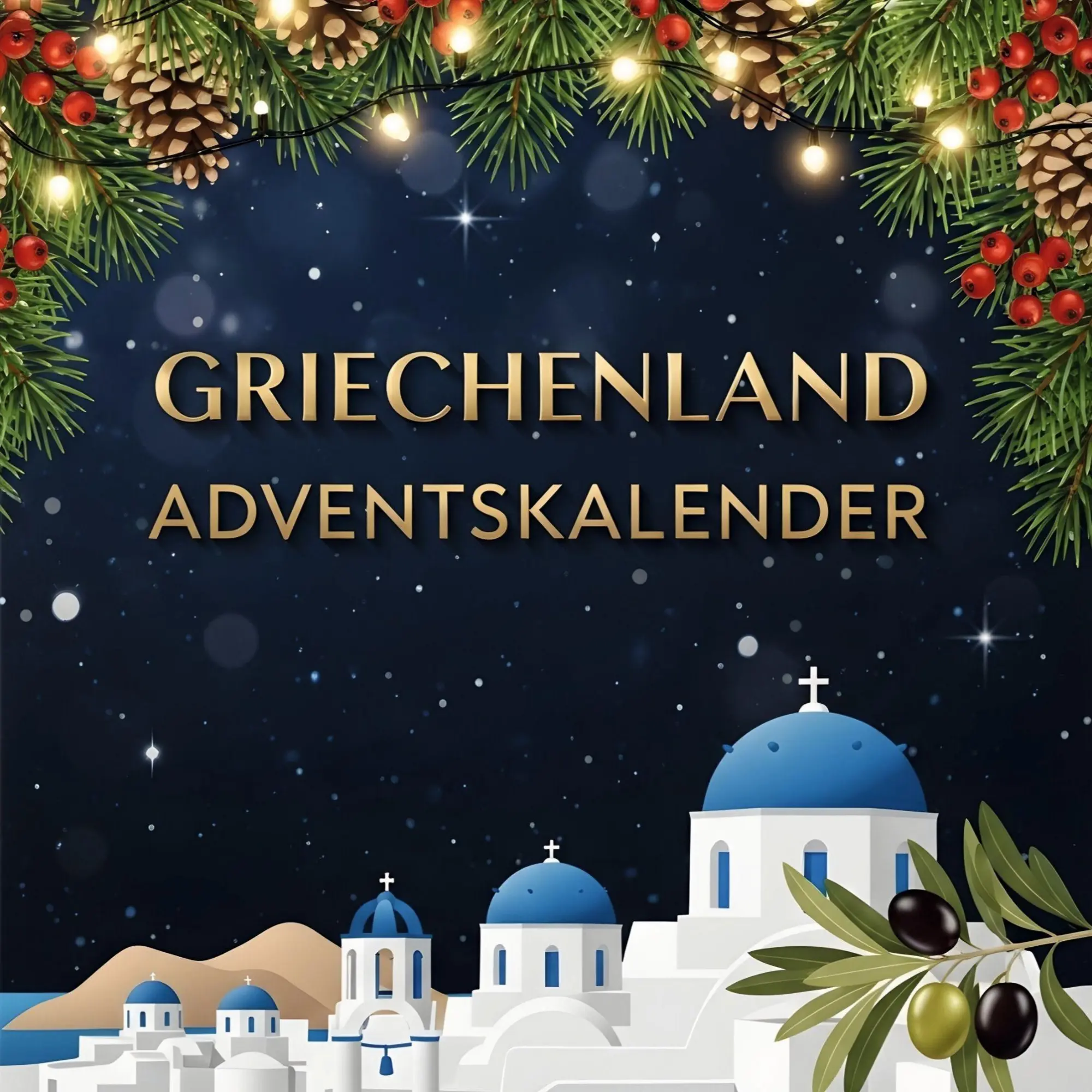 Cover: 9783695311828 | Der Griechenland-Adventskalender | Emily Frank | Taschenbuch | 100 S.