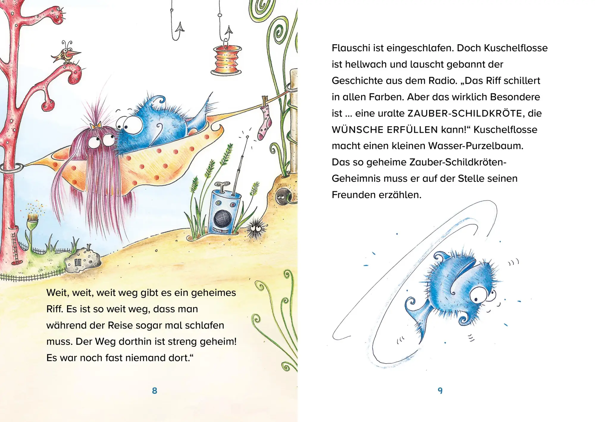 Bild: 9783734841828 | Kuschelflosse - Abenteuer tief im Meer - Das geheimnisvolle...