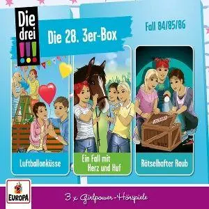Cover: 198029961928 | DIe drei !!! 3er Box - Folgen 84-86 | Die drei !!! | Audio-CD | 2026