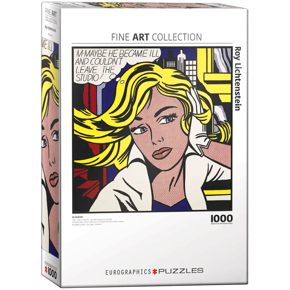 Cover: 628136661928 | M-Maybe by Roy Lichtenstein (Square) | Spiel | In Spielebox | Deutsch
