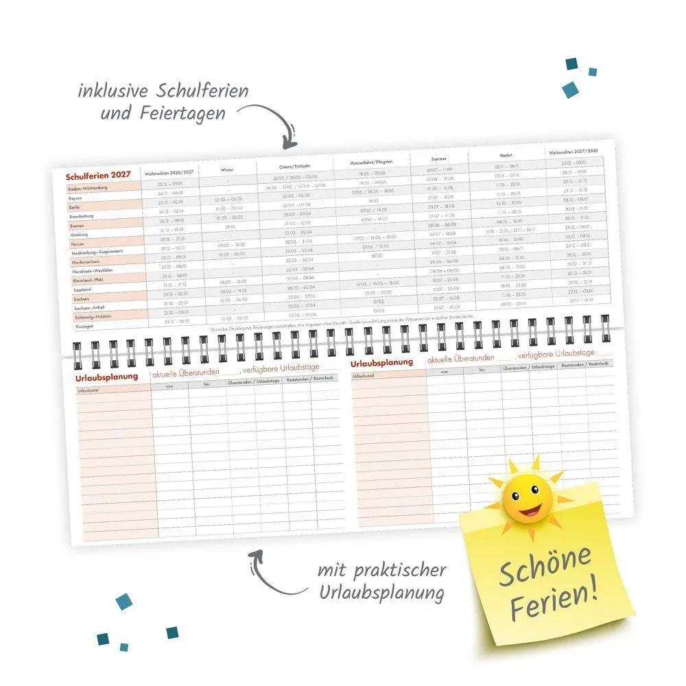Bild: 4251901511928 | TRÖTSCH - Schreibtischquerkalender 1 2027 | KG | Kalender | 58 S.
