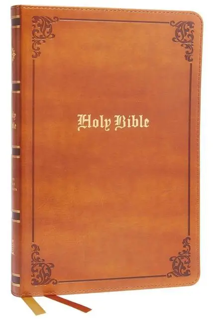 Cover: 9780785241928 | KJV Holy Bible: Large Print Thinline, Tan Leathersoft, Red Letter,...
