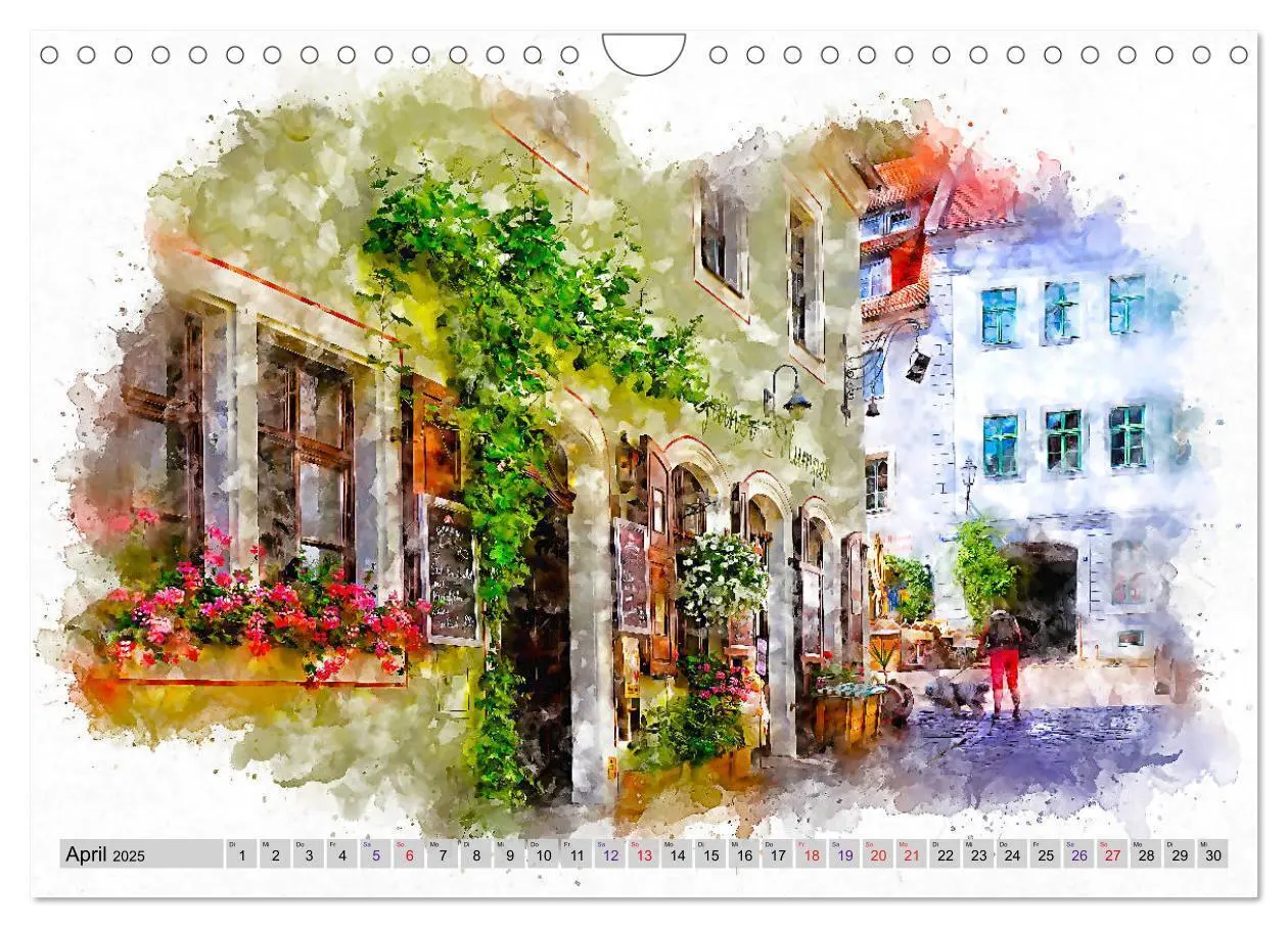 Bild: 9783435301928 | Malerisches Meißen (Wandkalender 2025 DIN A4 quer), CALVENDO...