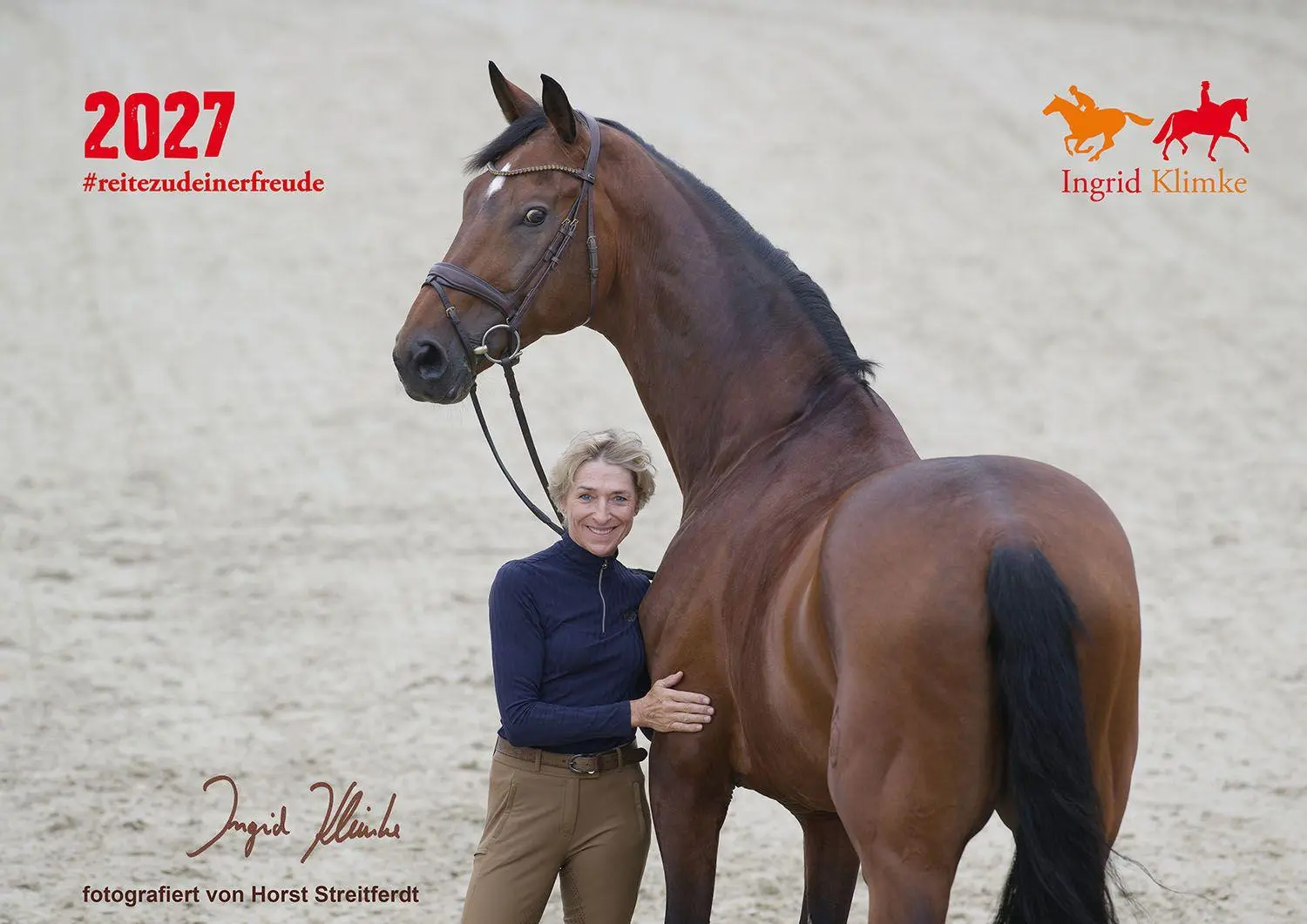 Cover: 9783440181928 | Ingrid Klimke Kalender 2027 | Ingrid Klimke | Kalender | 13 S. | 2027