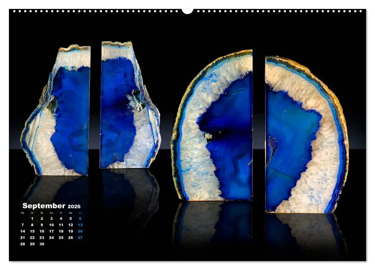 Bild: 9783457871928 | MINERALIEN designed by nature (Wandkalender 2026 DIN A2 quer),...