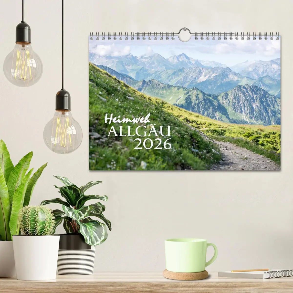 Bild: 9783457941928 | Heimweh Allgäu 2026 (Wandkalender 2026 DIN A4 quer), CALVENDO...