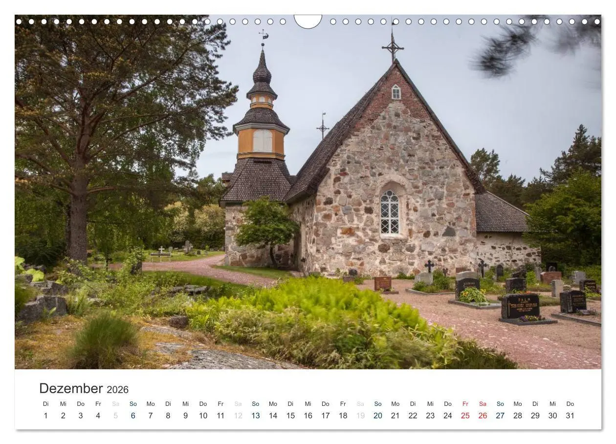 Bild: 9783516031928 | Åland Inseln: Schärengarten der Ostsee (Wandkalender 2026 DIN A3...
