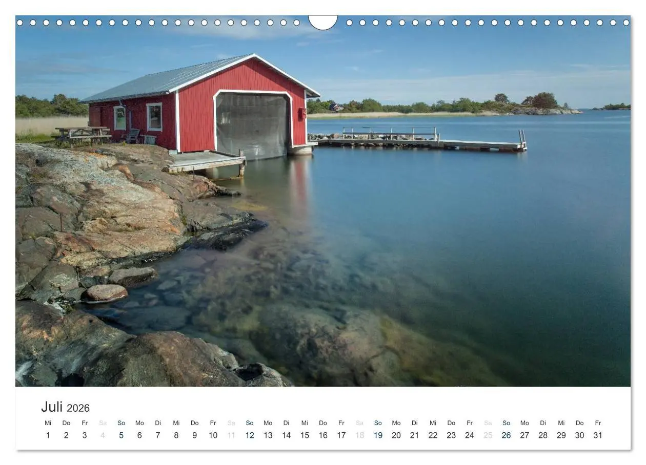 Bild: 9783516031928 | Åland Inseln: Schärengarten der Ostsee (Wandkalender 2026 DIN A3...