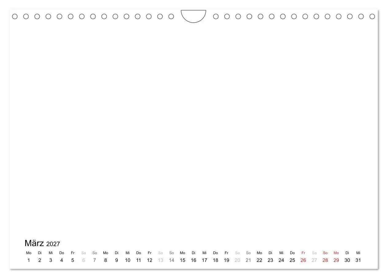 Bild: 9783594181928 | Bastelkalender - Weiss (Wandkalender 2027 DIN A4 quer), CALVENDO...