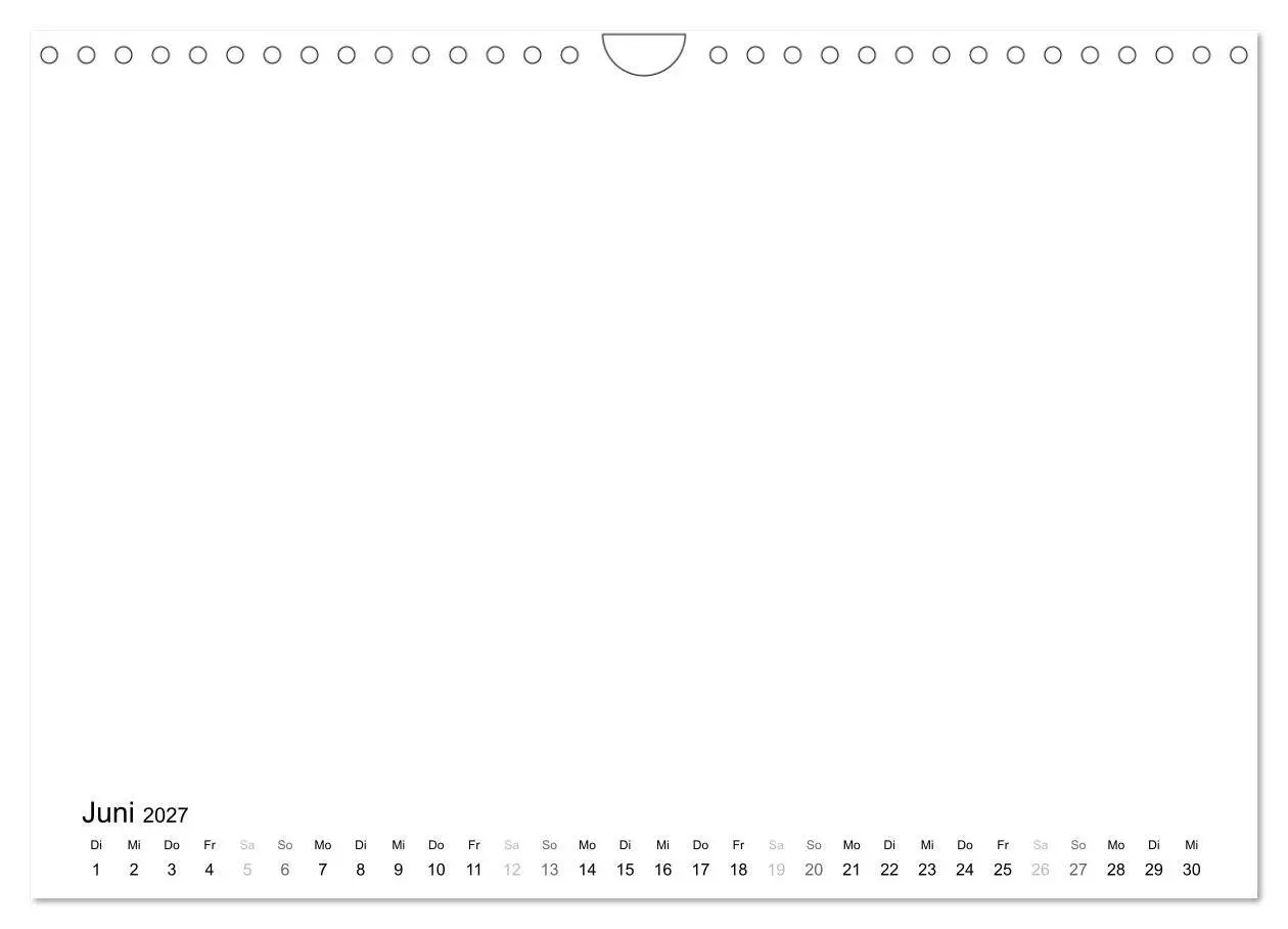 Bild: 9783594181928 | Bastelkalender - Weiss (Wandkalender 2027 DIN A4 quer), CALVENDO...