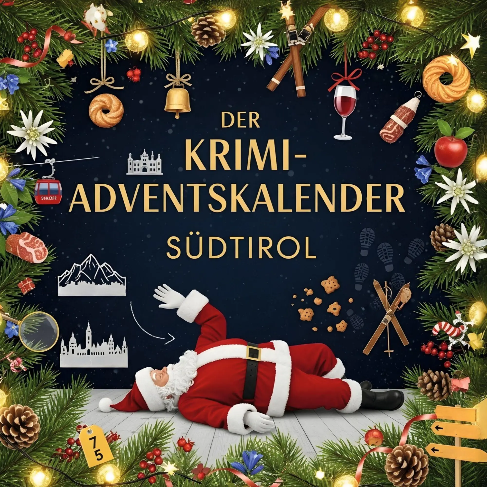 Cover: 9783695301928 | Der Krimi-Adventskalender Südtirol | Mordsverdächtig in 24 Akten