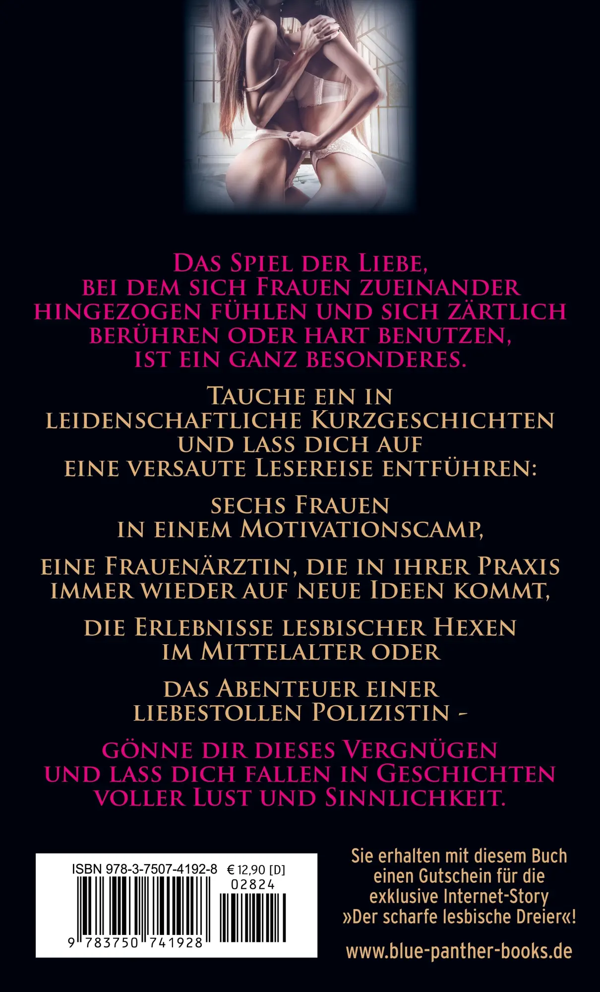 Rückseite: 9783750741928 | Lesbische Liebe 3 9 geile erotische Geschichten | Holly Rose | Buch
