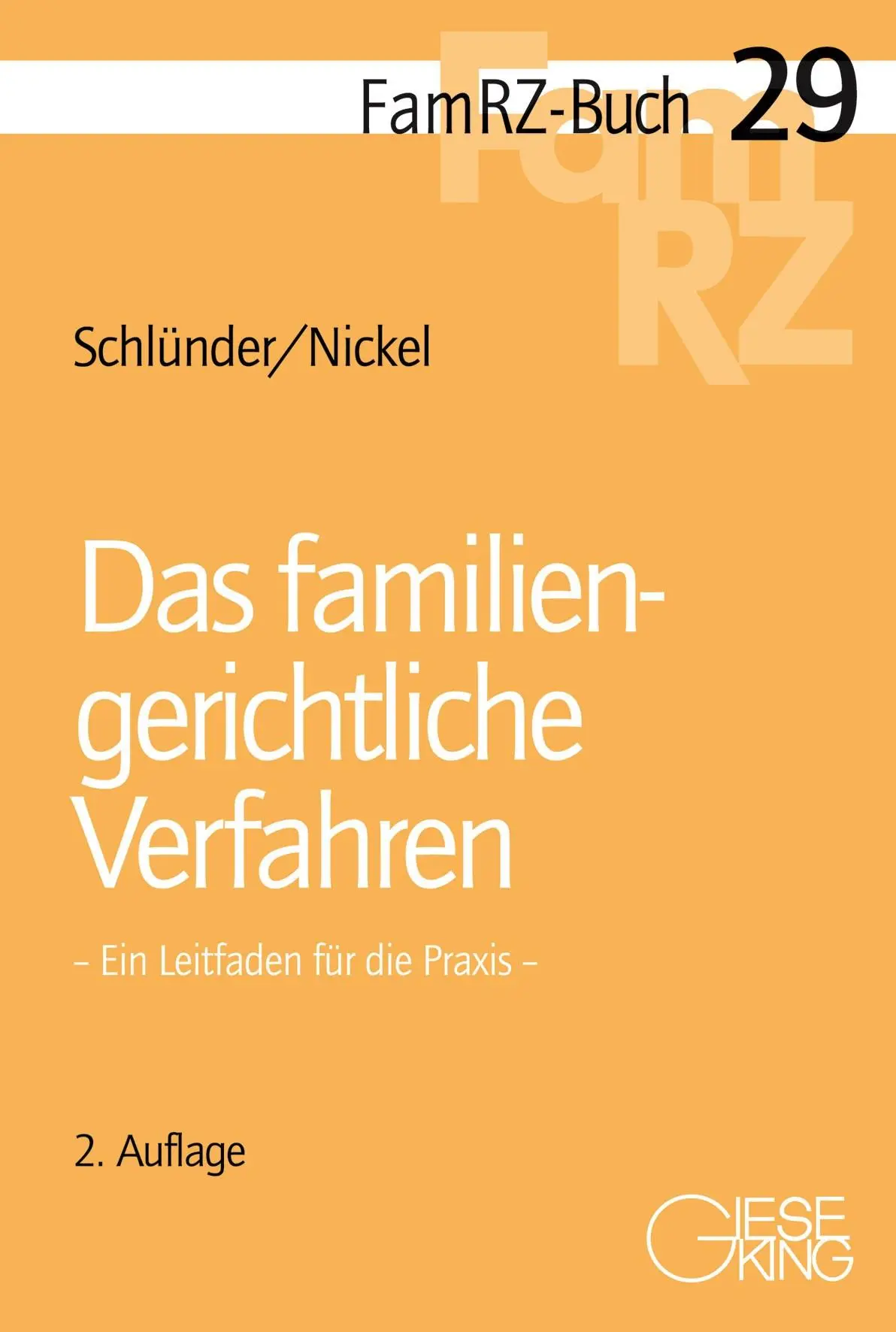 Cover: 9783769411928 | Das familiengerichtliche Verfahren | Ein Leitfaden für die Praxis | XX