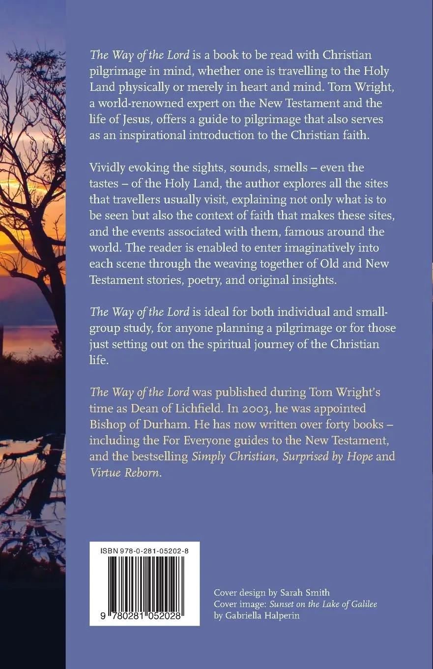Rückseite: 9780281052028 | The Way of the Lord | A Pilgrim Journey In Life And Faith | Tom Wright