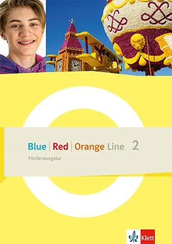 Cover: 9783125492028 | Blue Line - Red Line - Orange Line 2. Förderausgabe Klasse 6 | Bundle