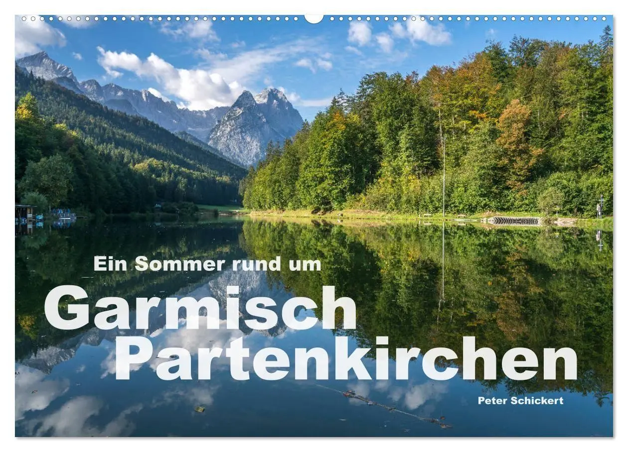 Cover: 9783569632028 | Ein Sommer rund um Garmisch-Partenkirchen (Wandkalender 2027 DIN A2...