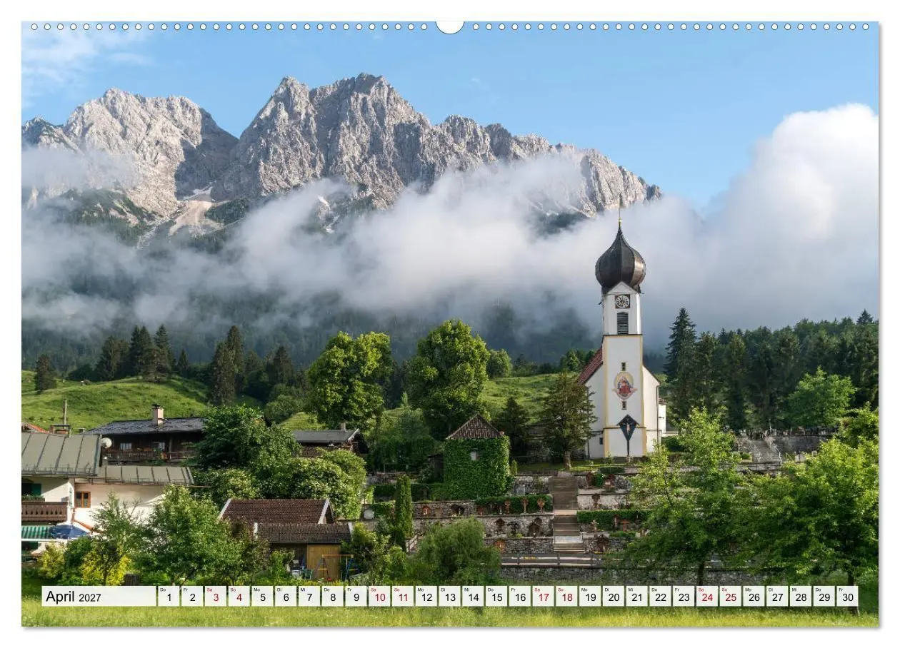Bild: 9783569632028 | Ein Sommer rund um Garmisch-Partenkirchen (Wandkalender 2027 DIN A2...